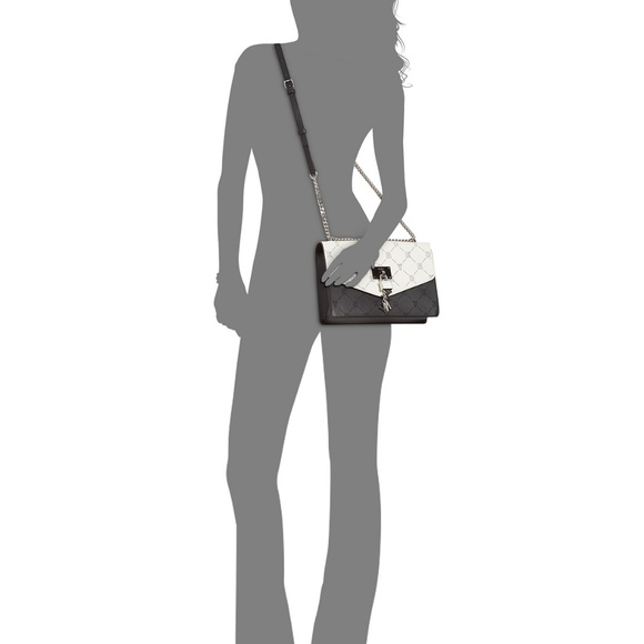 DKNY Elissa Logo Leather Shoulder Flap - Picture 6 of 6